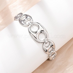 304 Stainless Steel Hinged Bangles for Women&nbsp;BJEW-F527-03P