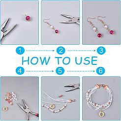 DIY Jewelry Sets Kits&nbsp;DIY-NB0003-80RG