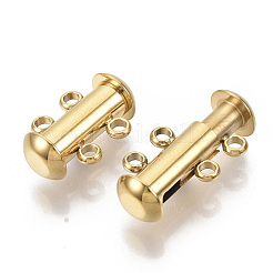 201 Stainless Steel Slide Lock Clasps&nbsp;STAS-S079-157G