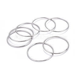 7Pcs 201 Stainless Steel Plain Bangle Sets for Women&nbsp;BJEW-L664-022A-P02