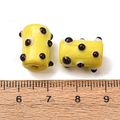 Handmade Bumpy Lampwork Beads&nbsp;LA-CBAEC7C-01A
