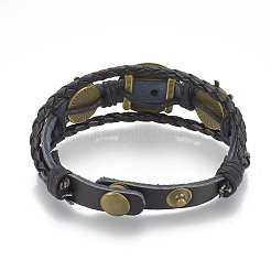 Imitation Leather Bracelet Making&nbsp;X-MAK-R024-04