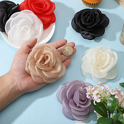 12Pcs 6 Colors Organza Ornament Accessories&nbsp;DIY-CA0008-08