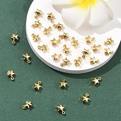 SHEGRACE Brass Star Charms&nbsp;XGR0109G-97G