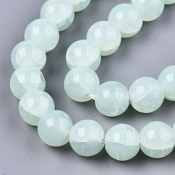 Imitation Jade Glass Beads&nbsp;GLAA-S192-001E