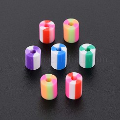 Fixed Mixed 5 Style Handmade Polymer Clay Beads&nbsp;CLAY-S096-012E