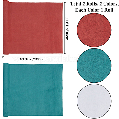 2 Sheets 2 Colors Faux Suede Book Covers&nbsp;DIY-CP0011-10A