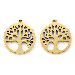 304 Stainless Steel Pendants&nbsp;STAS-N092-09G
