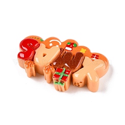 Christmas Opaque Resin Decoden Cabochons&nbsp;X-RESI-N039-114C