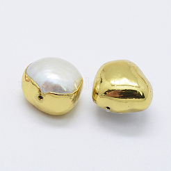 Natural Cultured Freshwater Pearl Beads&nbsp;PEAR-F006-58G