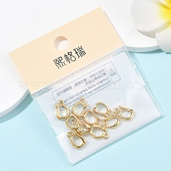 SHEGRACE Brass Fold Over Clasps&nbsp;XGR0145G-162G