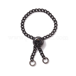 304 Stainless Steel Chain Ring Components&nbsp;RJEW-JR00666