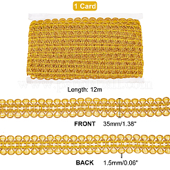 Metallic Polyester Ribbon&nbsp;OCOR-WH0065-21