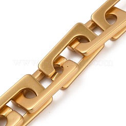 Handmade Opaque Acrylic Cross Chains&nbsp;AJEW-JB00769-01