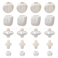 16Pcs 4 Styles Natural Keshi Pearl Beads&nbsp;PEAR-PH0001-34