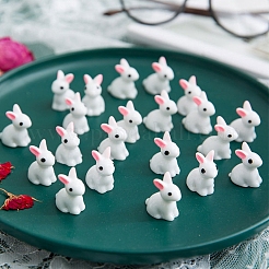 Cute Resin Rabbit Figurines&nbsp;MIMO-PW0001-183