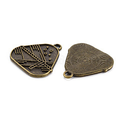 Tibetan Style Alloy Pendant Enamel Settings&nbsp;PALLOY-N160-74AB