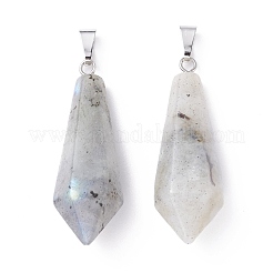 Natural Labradorite Pointed Pendants&nbsp;G-I314-02P-02