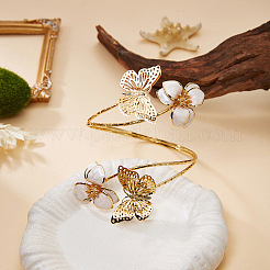 Alloy Enamel Flower Arm Cuff&nbsp;WGA5BA6-02
