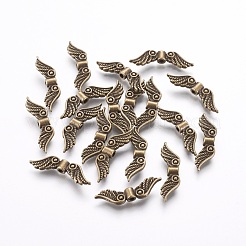 Tibetan Style Alloy Beads&nbsp;TIBEB-LF10271YKG-AB-LF