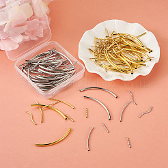 Brass Tube Beads&nbsp;KK-FW0001-06