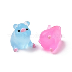 Lovely 3D Luminous Transparent Resin Cabochons&nbsp;X-RESI-H143-01