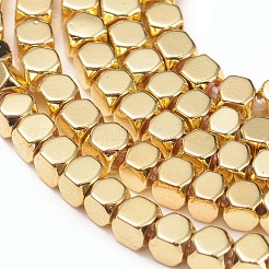Electroplate Non-magnetic Synthetic Hematite Beads Strands&nbsp;G-I260-09A