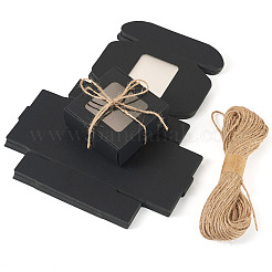 Foldable Paper Mailer Boxes with Window&nbsp;CON-TA0001-32A