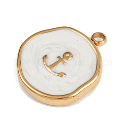 304 Stainless Steel Enamel Pendants&nbsp;STAS-K311-08A-02