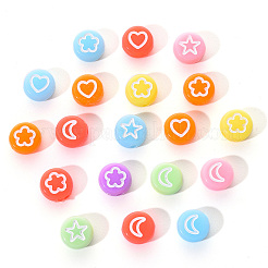 Opaque Acrylic Beads&nbsp;MACR-YW0001-18G