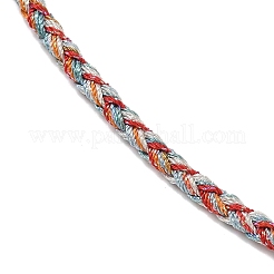 3.5MM Round Nylon Cotton Cord Necklace Making&nbsp;NJEW-C106-03G-12