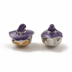 Alloy Eeamel European Beads&nbsp;PALLOY-I218-04AS