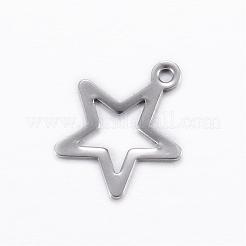 Tarnish Resistant 304 Stainless Steel Charms&nbsp;STAS-D445-078