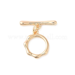 Brass Toggle Clasps&nbsp;KK-O144-30G