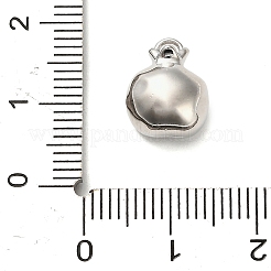 Brass Micro Pave Cubic Zirconia Pendants&nbsp;KK-L229-001P-10