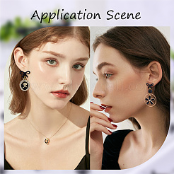 Alloy Stud Earrings Findings&nbsp;EJEW-SP0001-09