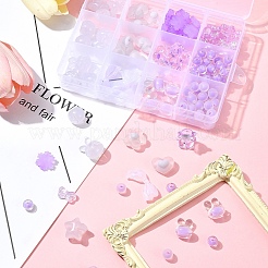 Transparent Opaque Acrylic Beads&nbsp;OACR-FS0001-80