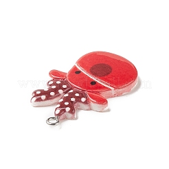 Christmas Theme Opaque Resin Pendants&nbsp;RESI-C021-01D