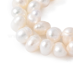 Natural Cultured Freshwater Pearl Beads Strands&nbsp;PEAR-I007-07Q-04A-02