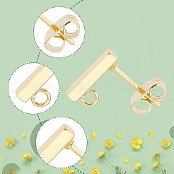304 Stainless Steel Stud Earring Findings&nbsp;STAS-UN0019-62G