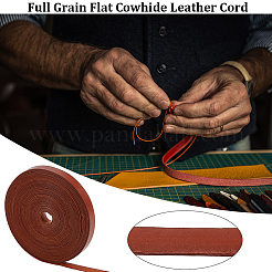 5M Flat Cowhide Leather Cord&nbsp;WL-GF0001-22B-03