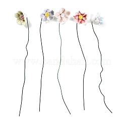 Ceramic Flower Stems with Iron Stem&nbsp;PR-CBAD4A8-06