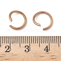 304 Stainless Steel Open Jump Rings&nbsp;STAS-Z150-01E-RG