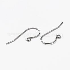 Tarnish Resistant 304 Stainless Steel Earring Hooks&nbsp;STAS-L253-004P