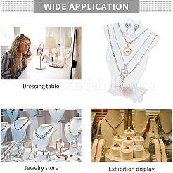 Plastic Necklace Pendant Display&nbsp;AJEW-WH0245-22