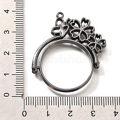 Alloy Open Back Bezel Pendants&nbsp;PALLOY-I223-05B