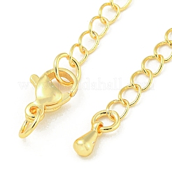 Rack Plating Brass Chain Extender&nbsp;FIND-T071-15G