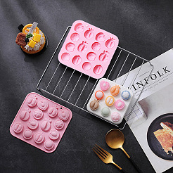 2Pcs Half Fruit Shape DIY Silicone Molds&nbsp;DIY-CJ0002-04
