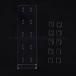 Transparent Acrylic Earrings Display Stands&nbsp;EDIS-G014-05