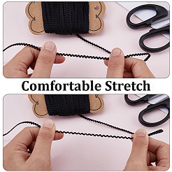 25 Yards Nylon Wavy Fringe Lace Trim Ribbon&nbsp;OCOR-GF0004-30A